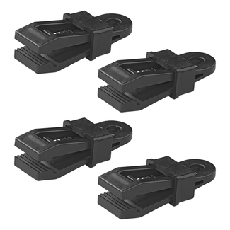 ProPlus Tenttapijtclips - Klem Model - Versterkte Grip - 83 x 32 x 21 mm - 4 stuks