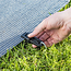 ProPlus Tenttapijtclips - Klem Model - Versterkte Grip - 83 x 32 x 21 mm - 4 stuks
