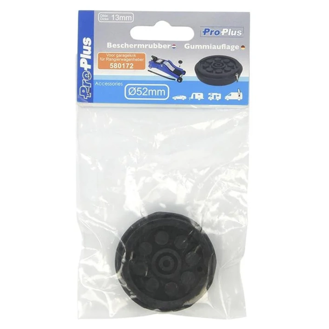 ProPlus Beschermrubber voor garagekrik - 52 mm diameter - 13 mm dikte