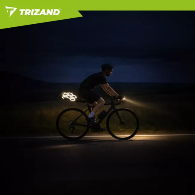 Trizand Grote fietszadeltas 12 L waterdicht met vakken en stevige bevestiging