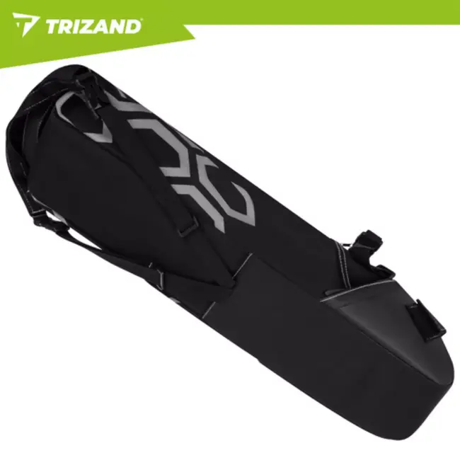 Trizand Grote fietszadeltas 12 L waterdicht met vakken en stevige bevestiging