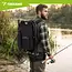 Trizand 3 in 1 Opvouwbare visstoel met koelvak en rugzak 36 x 29 x 41 cm