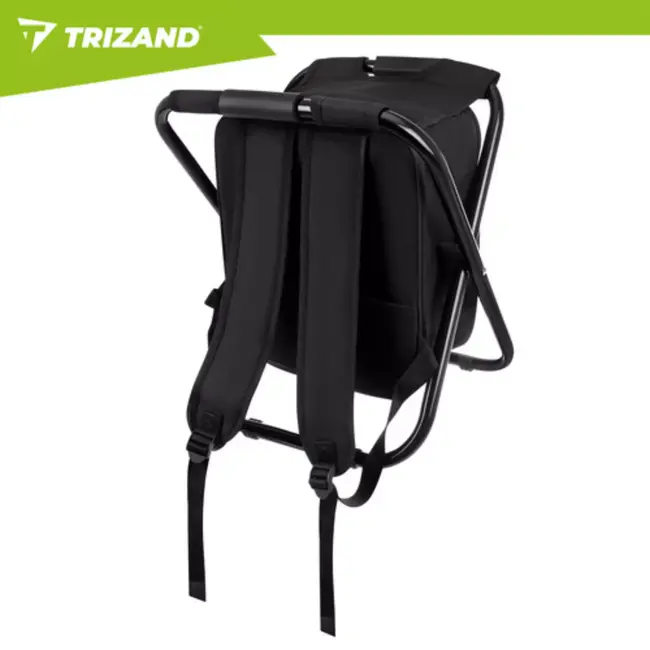 Trizand 3 in 1 Opvouwbare visstoel met koelvak en rugzak 36 x 29 x 41 cm
