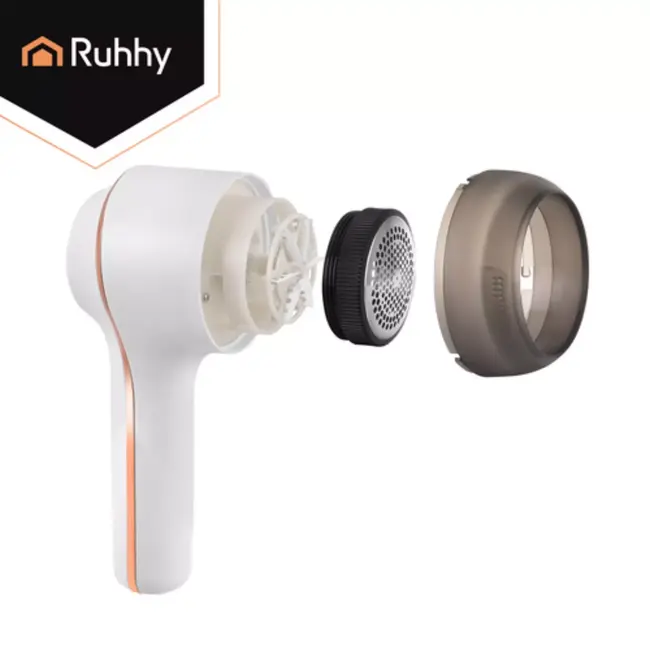 Ruhhy Oplaadbare krachtige kledingontpluizer 50 mm met 3 standen en LCD display