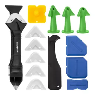 Bigstren Complete kitset 14-delig voor siliconen aanbrengen, gladstrijken en verwijderen zonder strepen