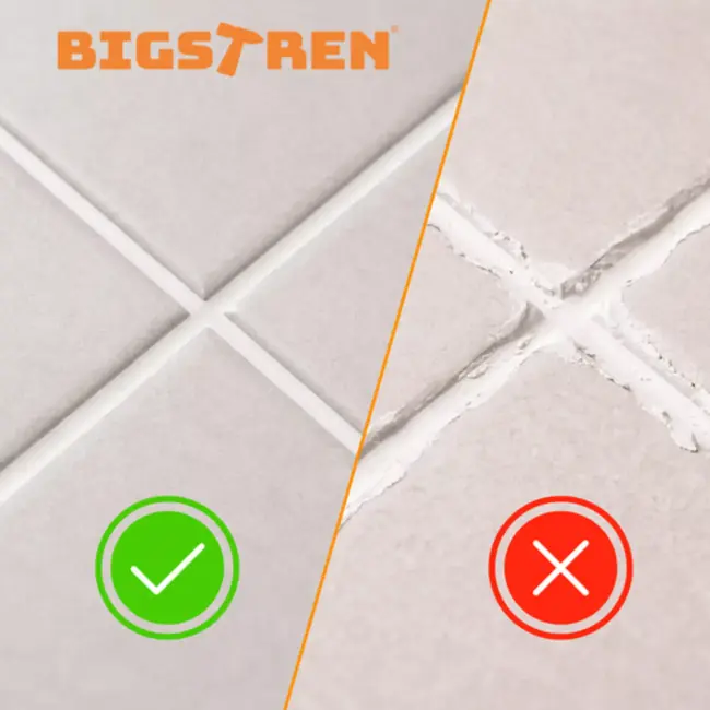 Bigstren Complete kitset 14-delig voor siliconen aanbrengen, gladstrijken en verwijderen zonder strepen