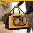 Purlov Gele opvouwbare transporttas voor hond en kat 60 x 42 x 44 cm met stevige constructie
