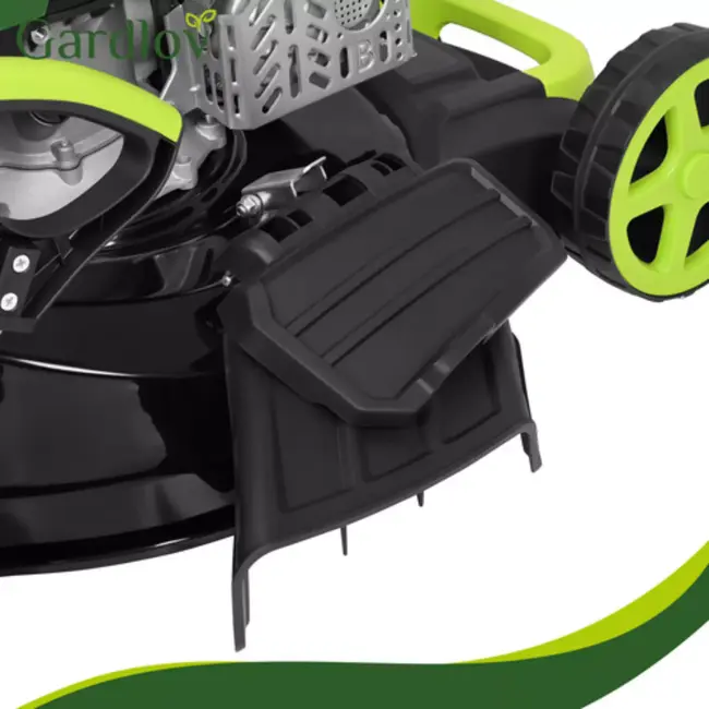 Gardlov Krachtige grasmaaier 196 cc met aandrijving en 4-in-1 functies voor gazononderhoud