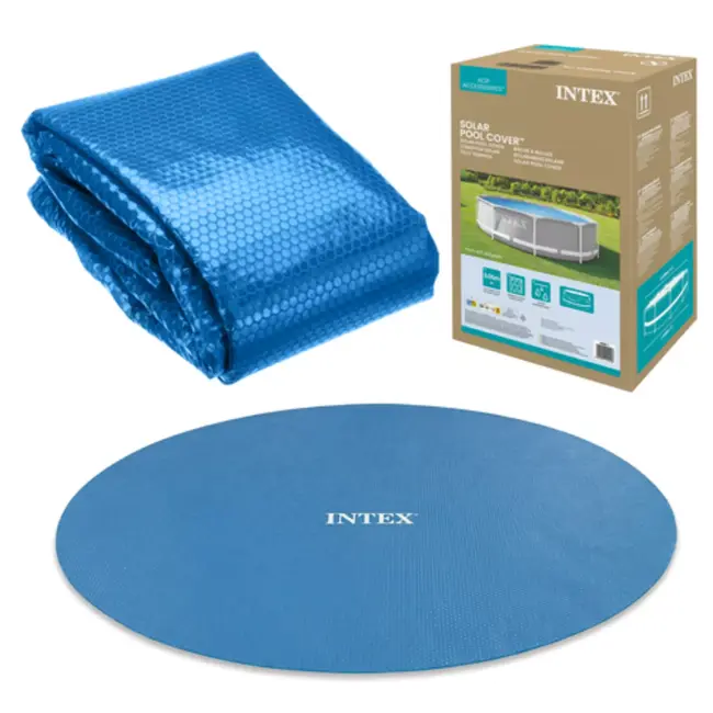 Intex Zwembad afdekhoes 290 cm voor 305 cm zwembad met warmte en minder verdamping