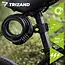 Trizand Zwart fietsslot 120 cm met cijferslot en dikke kabel 13,5 mm