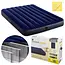 Intex Blauw luchtbed 137 x 191 x 25 cm met zachte toplaag en stevige constructie
