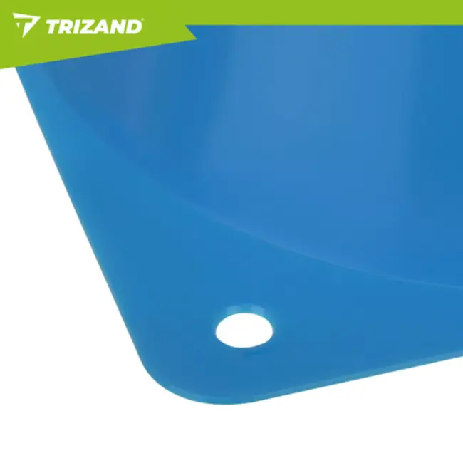 Trizand Kleurrijke trainingspionnen 23,5 cm set van 10 voor sport en oefeningen