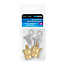 ProPlus Accupool Set M6 – Sterke Messing Accupolen met Schroef en Ring