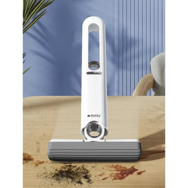 Ruhhy Mini Mop – Compact en Zelf-Uitwringend voor Perfecte Raamreiniging