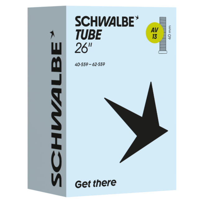 Schwalbe Binnenband 26x1.50-2.50 - Schrader ventiel - Duurzaam en betrouwbaar - 40 mm lengte