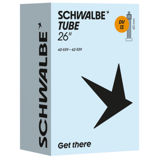 Schwalbe Binnenband 26x1.50-2.50 - ETRTO 40/62-559 - Dunlop Ventiel 40mm - Zwart