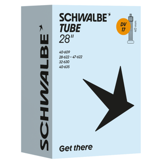 Schwalbe Binnenband 28 inch - ETRTO 37/47-622 - Dunlop ventiel 40 mm - Duurzaam rubber - Geschikt voor diverse bandenmaten