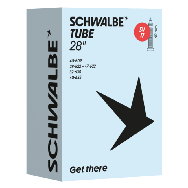 Schwalbe Binnenband 28x1 5/8x1 3/8 - ETRTO 47-622/635 - Presta ventiel 40mm - Geschikt voor diverse fietsbanden