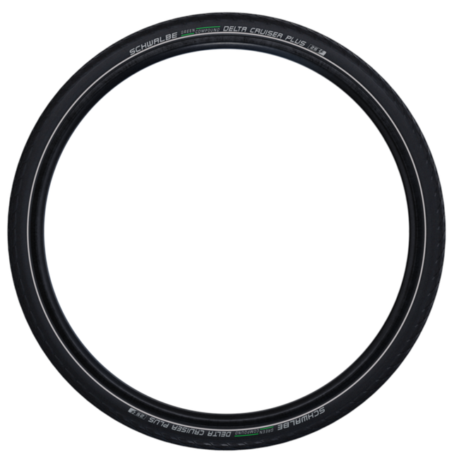 Schwalbe Buitenband 28x1½ - 3mm anti-lek - Zwart met reflectie - Stads- en toerfiets