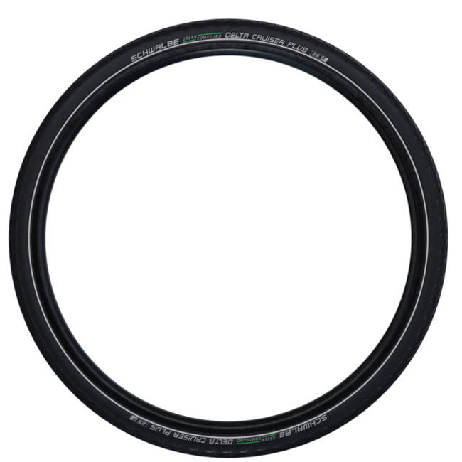 Schwalbe Stads- en tourband - 3mm anti-leklaag - Zwart met reflectie - 28x1.40 - Veilig en duurzaam