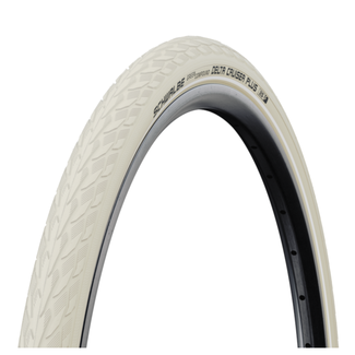 Schwalbe Creme buitenband - reflectie - 28x1½ - anti-lek - stadsfiets en tourfiets
