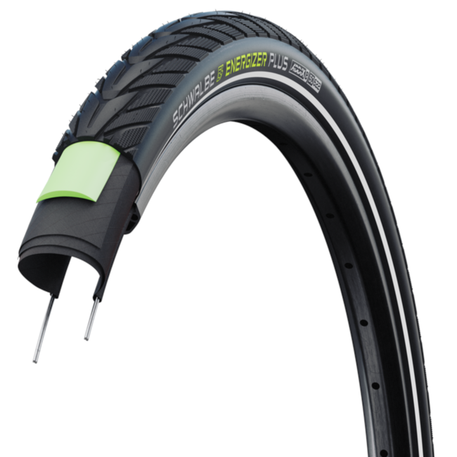 Schwalbe E-bike buitenband - 3mm anti-lek - zwart met reflectie - 28x1.40 - hoge snelheid grip