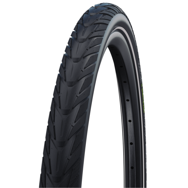Schwalbe E-bike buitenband - 3mm anti-lek - zwart met reflectie - 28x1.40 - hoge snelheid grip
