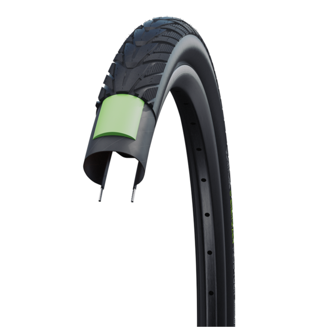 Schwalbe E-bike buitenband - anti-lek technologie - reflectie - 28x1.50 - zwart