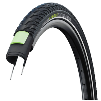 Schwalbe E-touring buitenband - 3mm anti-lek - zwart met reflectie - 28x1.40 - ECE-R75 gecertificeerd