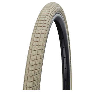 Schwalbe Buitenband 28x1.50 - Comfortabel - Reflecterend - Creme - Veiligheid in de stad