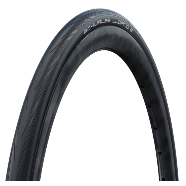 Schwalbe Raceband met K-Guard - Zwart - 28x1.00 - Zonder Reflectie - Silica Compound