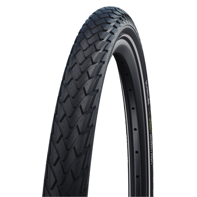 Schwalbe Tourband met Greenguard - 3mm anti-lek - Zwart met reflectie - 28x1.50