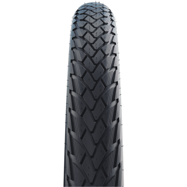 Schwalbe Tourband met Greenguard - 3mm anti-lek - Zwart met reflectie - 28x1.50