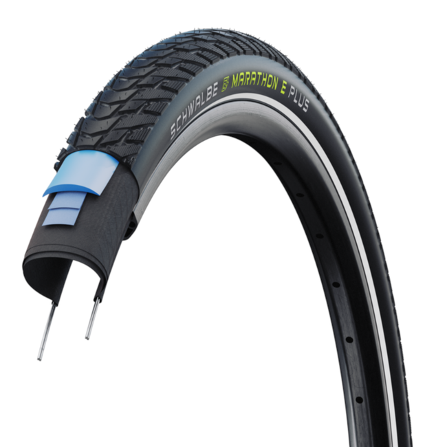 Schwalbe E-bike buitenband - 28x1.40 - anti-lek - zwart met reflectie - hoge snelheid 50 km/u