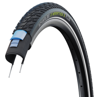 Schwalbe E-bike buitenband - 5mm anti-lek - reflecterend zwart - 28x1.75