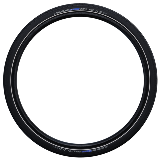 Schwalbe Marathon Plus buitenband - 26x1,75 - anti-lek SmartGuard - zwart met reflectie
