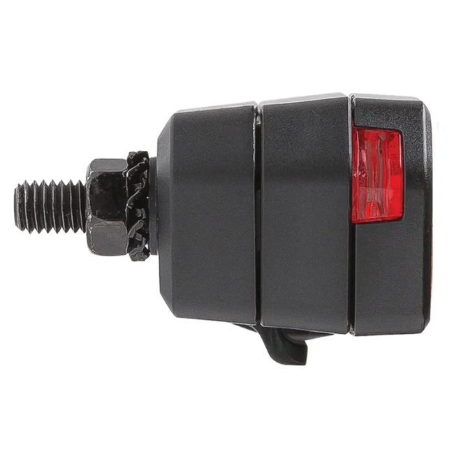 AXA Juno achterlicht - LED - 80mm montage - batterij indicator - waterbestendig