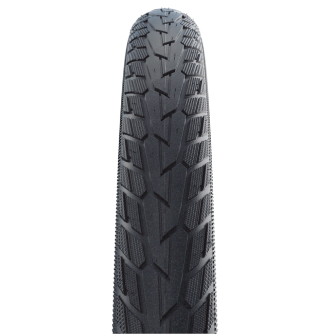 Schwalbe Buitenband 28x1.75 - Zwart/coffee - Reflectie - K-Guard bescherming - Duurzaam materiaal