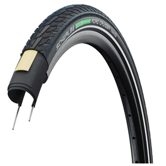 Schwalbe Fietsband met reflectie - 28x1.75 - Duurzaam materiaal - Zwart