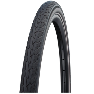 Schwalbe Buitenband 24x1.75 - Zwart met reflectie - Anti-lek K-Guard - Stadsfiets - Duurzaam ontwerp