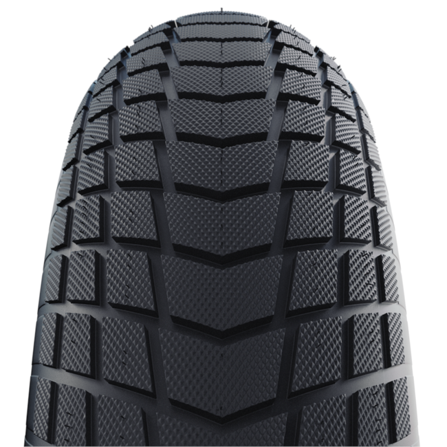 Schwalbe Fatbike buitenband - Zwart met reflectie - 20x4.00 - Comfort en betrouwbaarheid