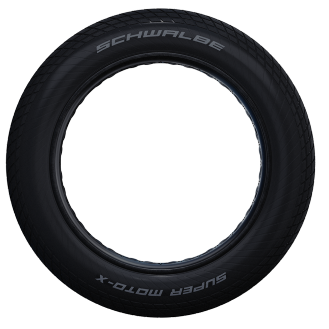 Schwalbe Fatbike buitenband - Zwart met reflectie - 20x4.00 - Comfort en betrouwbaarheid