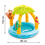 Intex Babyzwembad 102 x 86 cm met tropisch eiland ontwerp en 45 liter inhoud
