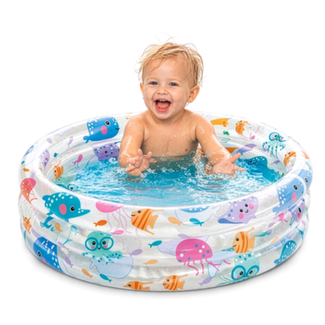 Intex Kinderzwembad 61 x 22 cm met zeedieren en 28 l inhoud