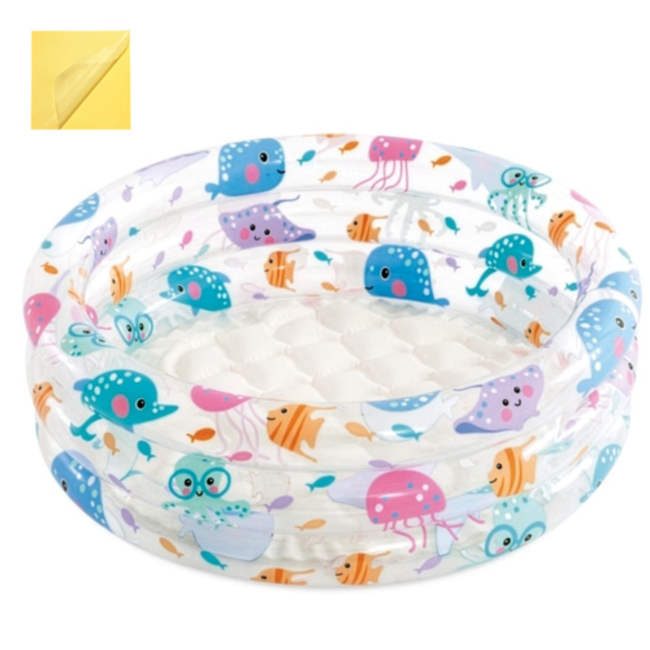 Intex Kinderzwembad 61 x 22 cm met zeedieren en 28 l inhoud