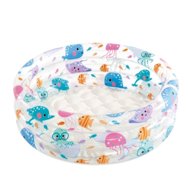 Intex Kinderzwembad 61 x 22 cm met zeedieren en 28 l inhoud