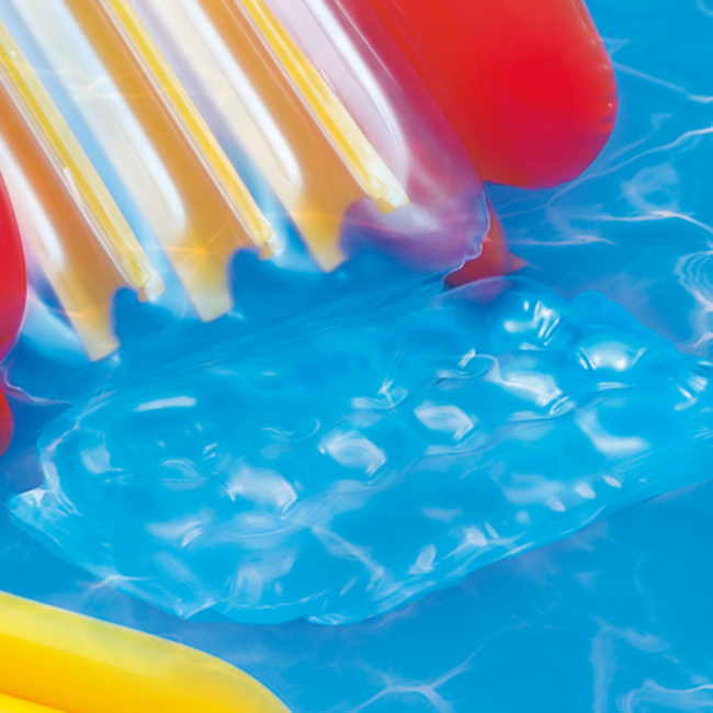 Intex Water speelcentrum met regenboog, glijbaan en spelaccessoires voor kinderen vanaf 2 jaar