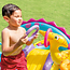 Intex Opblaasbaar Dinoland waterspeelcentrum 302 x 229 x 112 cm met glijbaan en sproeiboog