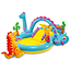 Intex Opblaasbaar Dinoland waterspeelcentrum 302 x 229 x 112 cm met glijbaan en sproeiboog