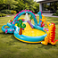 Intex Opblaasbaar Dinoland waterspeelcentrum 302 x 229 x 112 cm met glijbaan en sproeiboog
